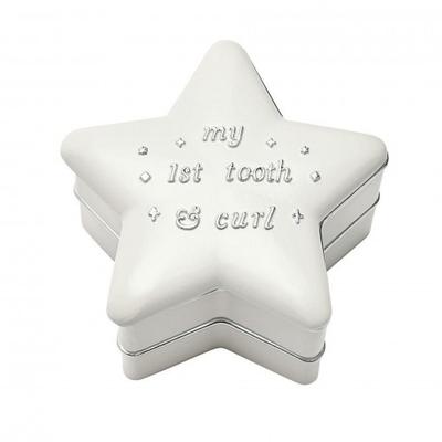 Baby 'My 1st Tooth & Curl' Keepsake Box