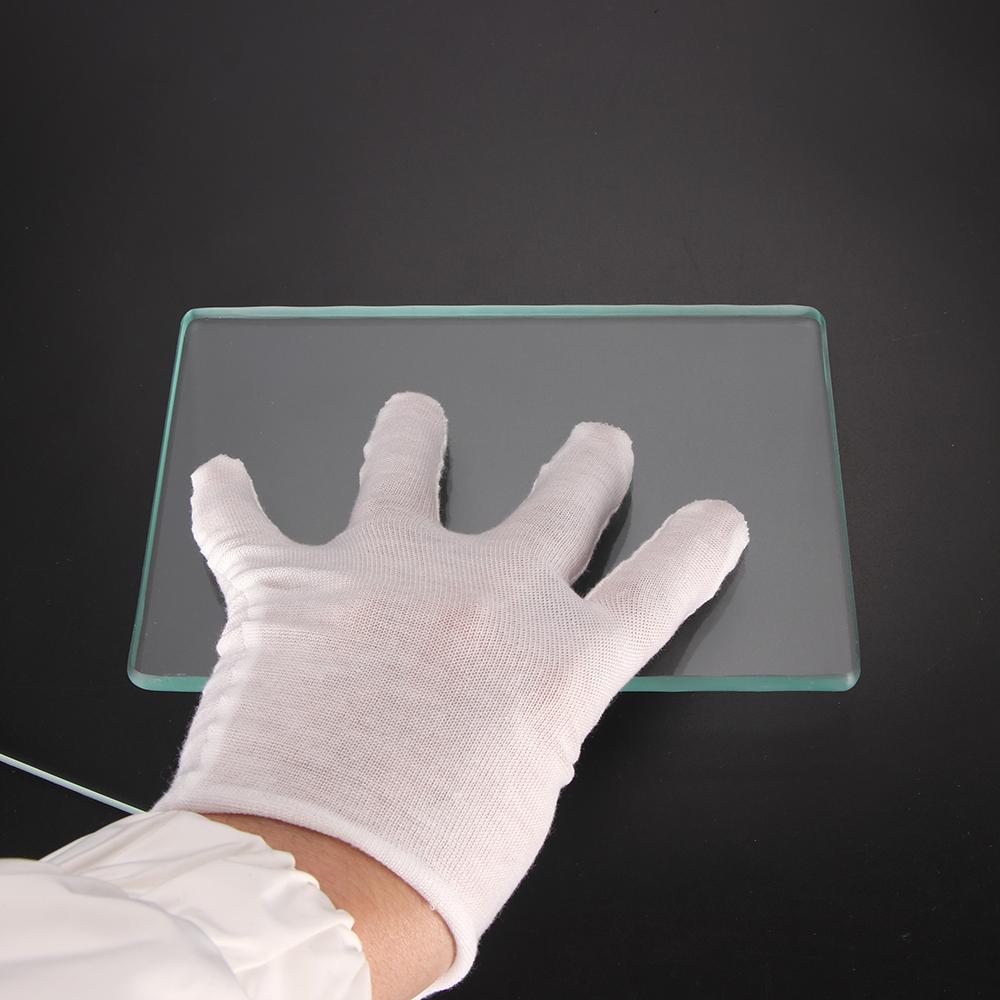 1pc DIY Leathercraft Tool, High-Strength Tempered Glass Pad, Handmade Diy Leather Polishing Board, Hand Glass Scraping Plate