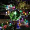 Solar Powered Outdoor Lights Waterproof Garden Lamp Landscape Path Lights for Yard Backyard Lawn Patio Decoration
