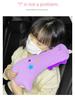 Dinosaur Unicorn Plush Seat Belt Shoulder Cover - Cute Cartoon Decoration for Cars