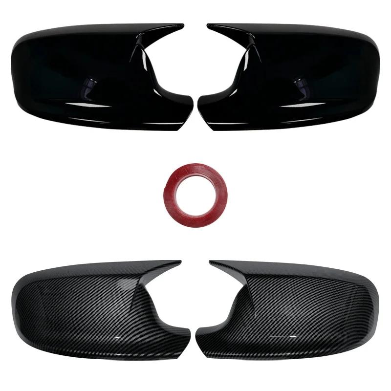 Rearview Mirror Cover Caps For BMW X3 F25 X1 E84 2010 2011 2012 2013 Mirror Shell Lid Car Accessories