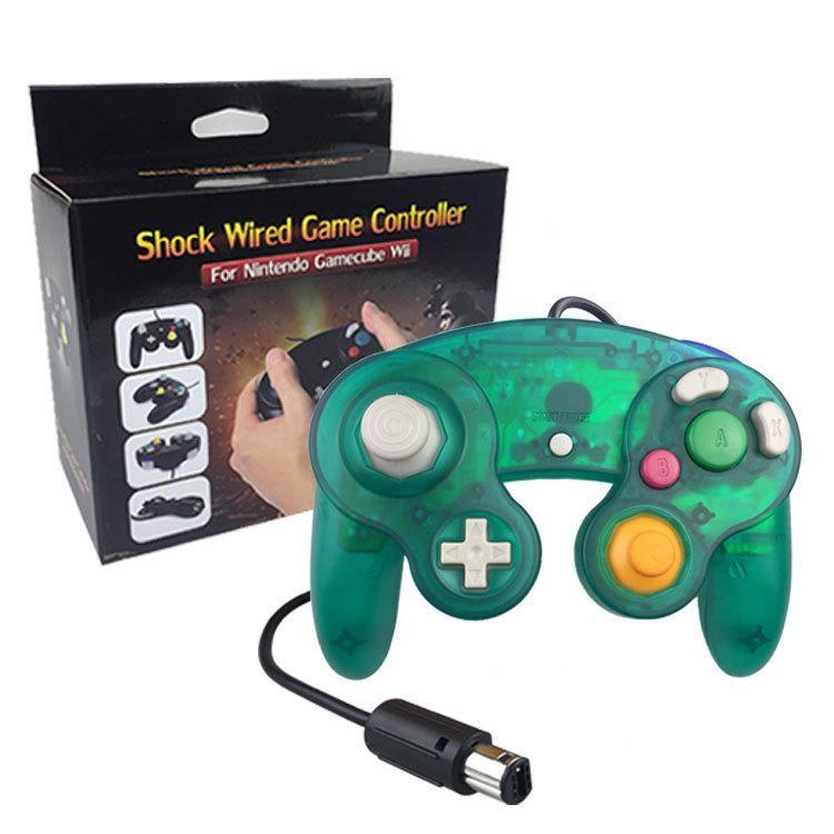Controller per Nintendo GameCube Controller Cablato, Gamepad a Vibrazione Singolo Punto per NGC