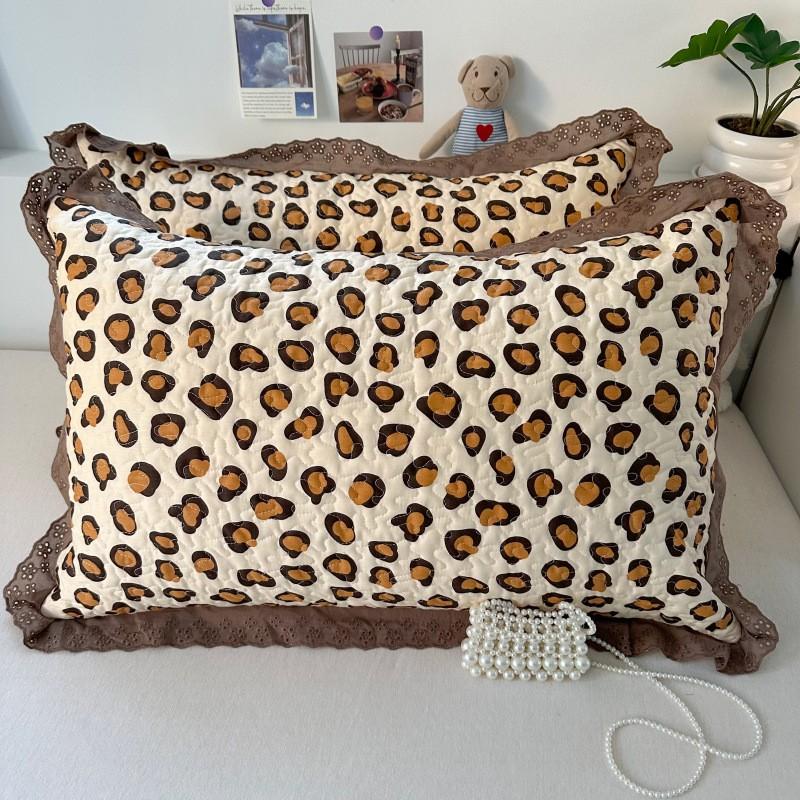 

Хлопковая Наволочка с Кантом, Корейская Версия, С Дополнительным Наполнителем И Плотным Подушечным Ядром, Защитный Чехол, Стеганый Хлопок, Домашняя Наволочка. One Size коричневый