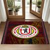Union Berlin FC Design Crystal Velvet Rug Soft Decorative Mat for Bedroom Entrance