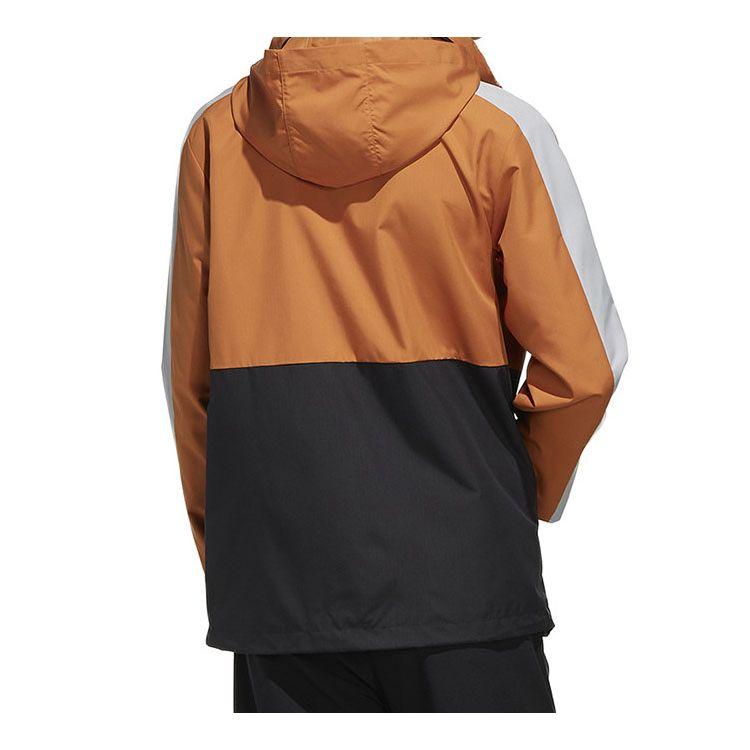 Adidas Neo Cs Wb 2 Removable Hood Sports Jacket Men Outerwear Brown FM0728