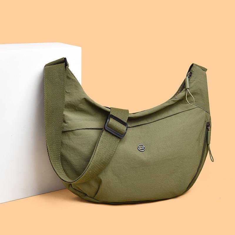 Oxford Cloth Light Luxury Large-capacity New High-end Niche One-shoulder Messenger Bag Women's Commuter Dumpling Bag