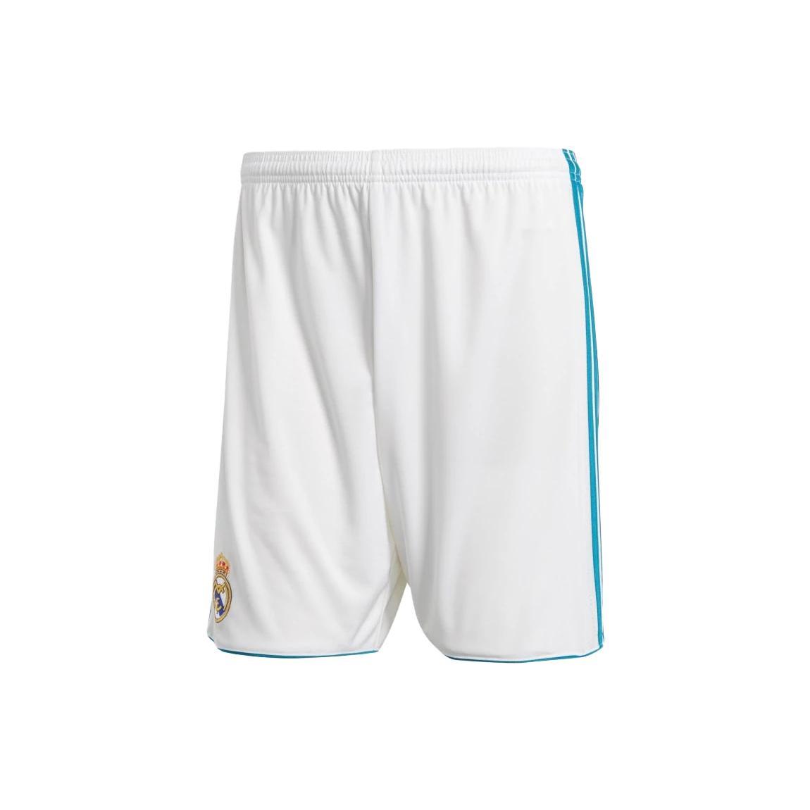 Adidas Real Madrid Soccer Bottom Men s White/Vibrant Cyan BR8705 S