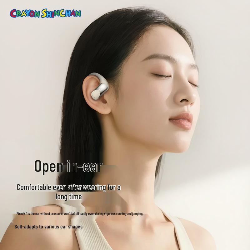 Crayon Shin-chan X918 Smart Touch Bluetooth Earphones with Noise Reduction & Color Screen
