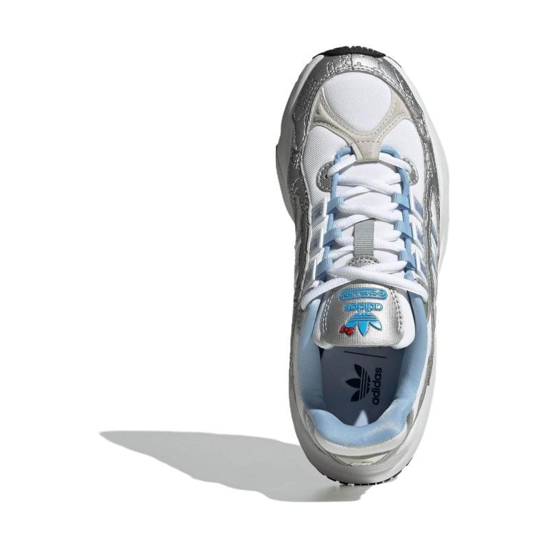 Adidas Hello Kitty X Ozmillen Elastic Lace J 'White Glow Blue Grey' Sneakers IF7026