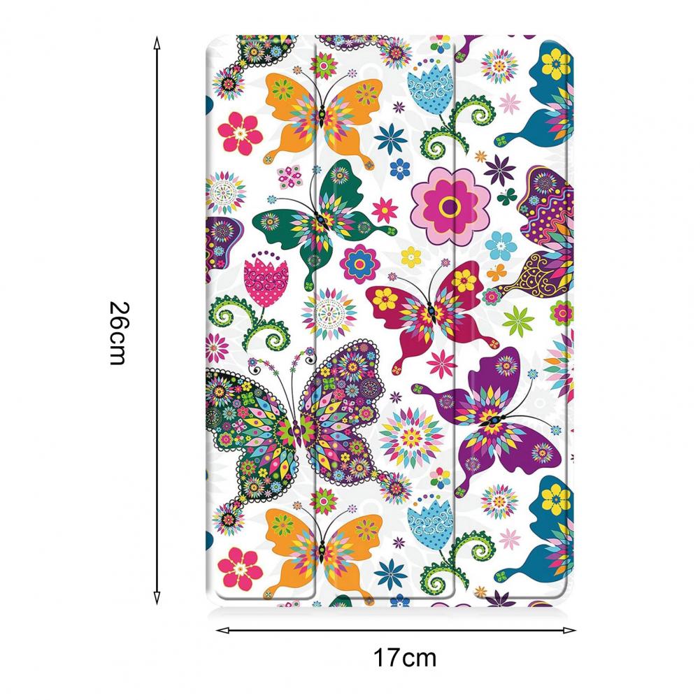 Protective Case for Tablet Tab S9 Fe 10.9-inch Faux Leather Protective Case with Triple Fold for Fall for Sm-x510/sm-x1516