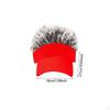Hair Hat for Men Novelty Baseball Dating Outdoor Adults