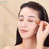 Brass Bead Lotus Pod Rosewood Handle Facial Gua Sha Tool Eye Relaxation Spot Meridians Acupoint Massage