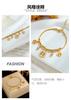Fashion Niche High-end  Retro Temperament Metal  Hollow Tree of Life Pendant Bracelet Titanium Steel Bracelet