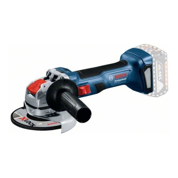 Meuleuse angulaire - BOSCH PROFESSIONAL - GWX 18V-7 - Sans batterie - 125 mm - Sans fil