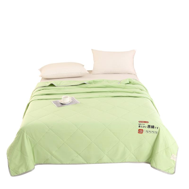 Summer Light Comforter Soft Air Conditioning Four Season Quilt/Blanket A Grade Washed Cotton Single Double Bed Comforter Quilt