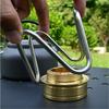 Outdoor Camping Alcohols Stove Bracket Portable Alcohols Cooker Holder Detachable Bracket for Hiking, Camping, Balconies