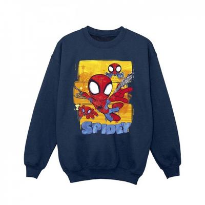 Girls Spidey And His Amazing Friends Flying Sweatshirt