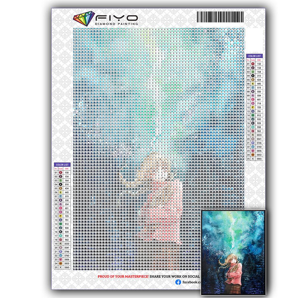 Diamond Painting Kit Maiden Girl 5D DIY Diamond Embroidery Portrait Pictures of Rhinestones Mosaic Decoration