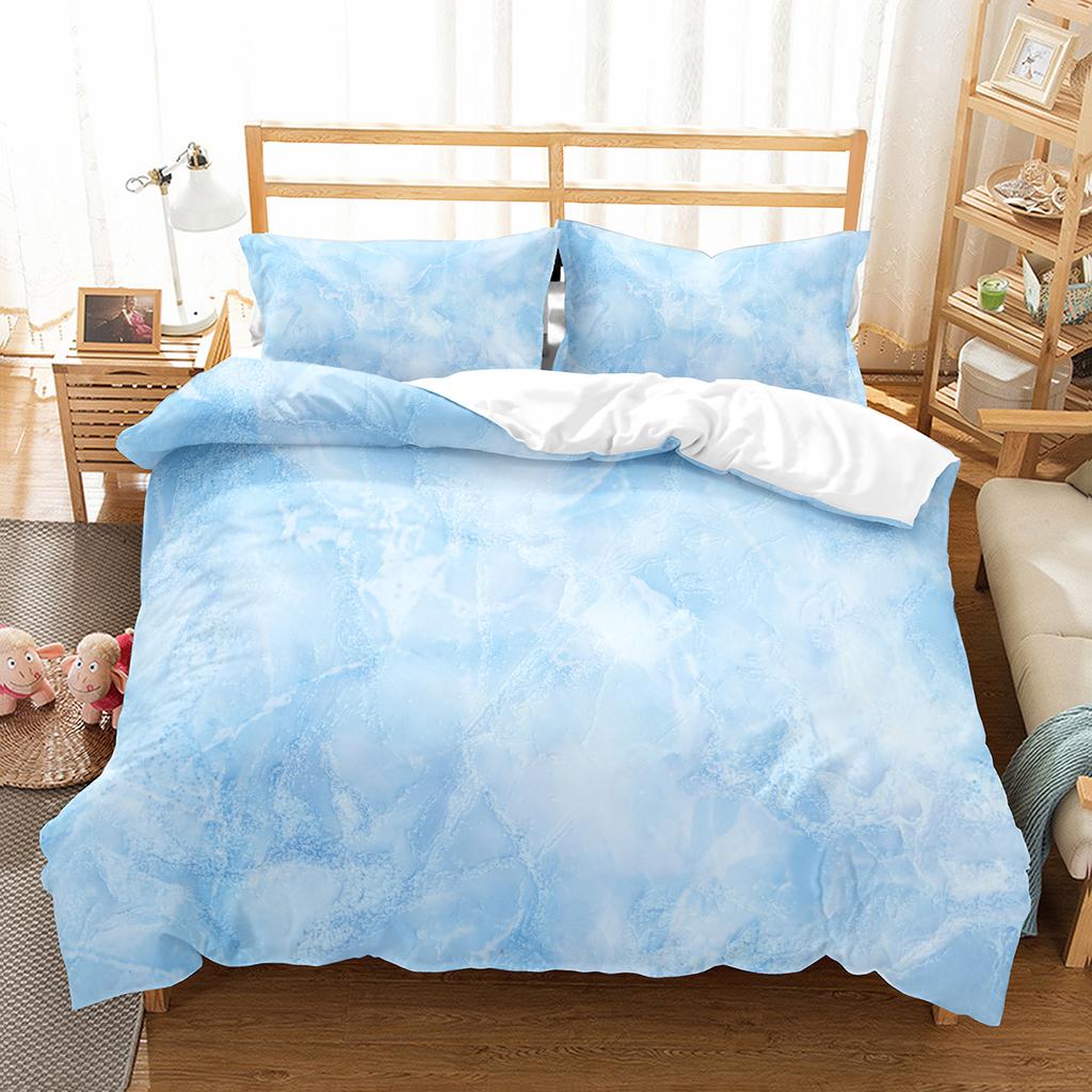 Polyester Comfortable Stylish Pattern Duvet Cover Set With Duvet Cover And Pillowcases King Queen Twin Sizes For Boys Girls And Kids