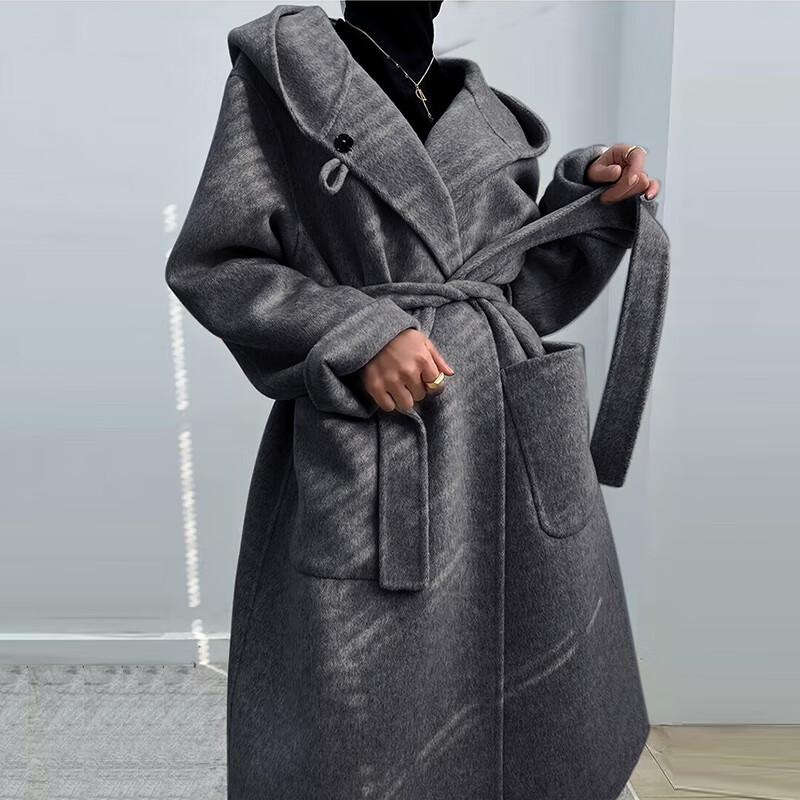 Women's Double-Faced Wool Toggle Duffle Coat