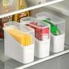1pc Large Capacity Cheese Keeper Case Airtight Food Storage Container with Lid Slice Cheese Holder Frige Odor Transparent Organizer
