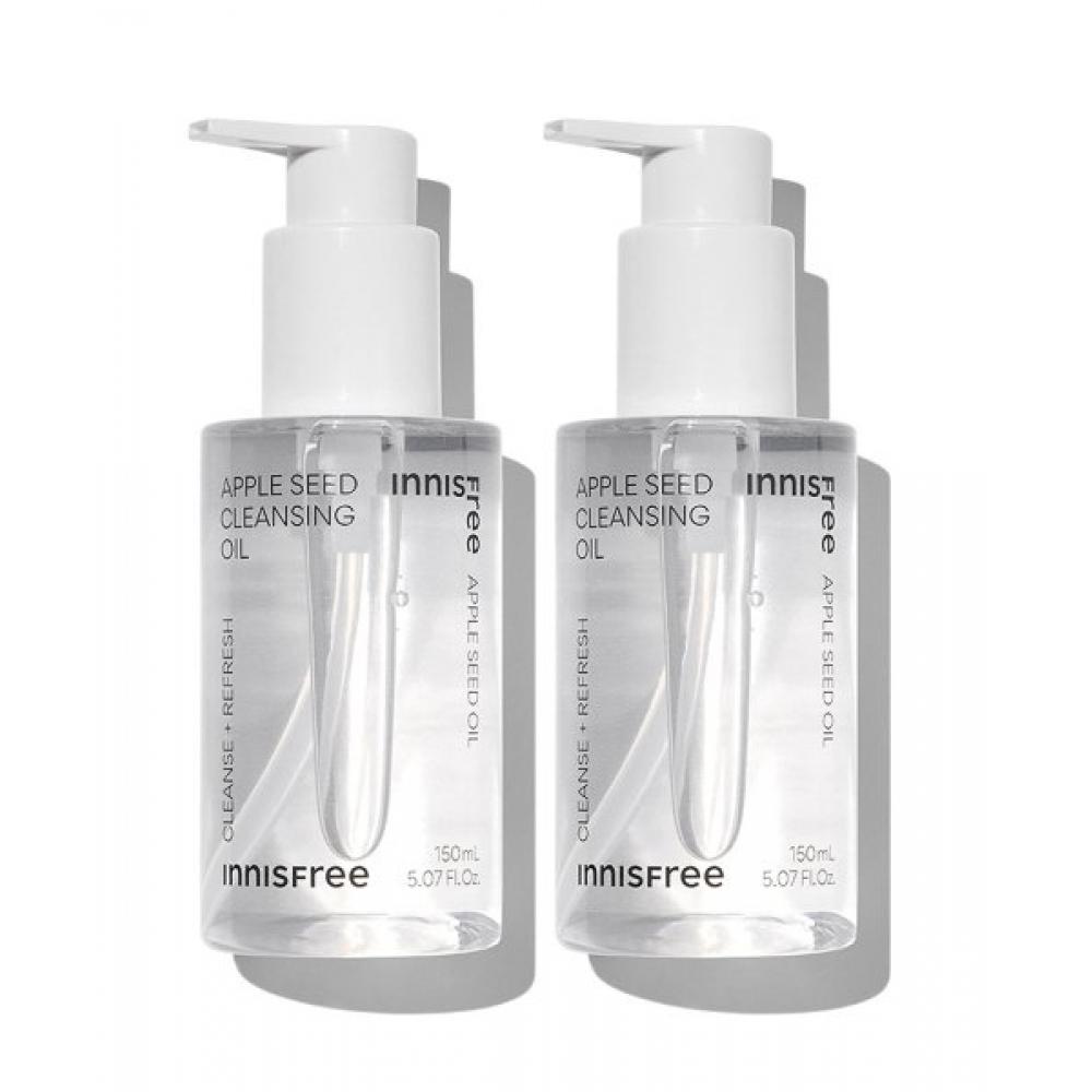 Innisfree Apple Seed Cleansing Oil 150ml 2 Pcs FREE