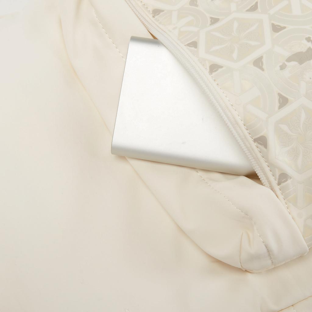 New LiNing × The Palace Museum, Collaboration Chinese Culture Series Polyamide Backpack Unisex Ivory ABSV273-2