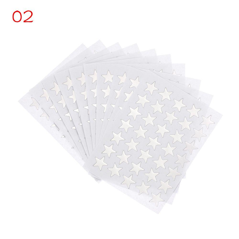 Label Smiley Face Five-pointed Star Photo Album Decor Stationery Sticker Reward Stickers Gilding