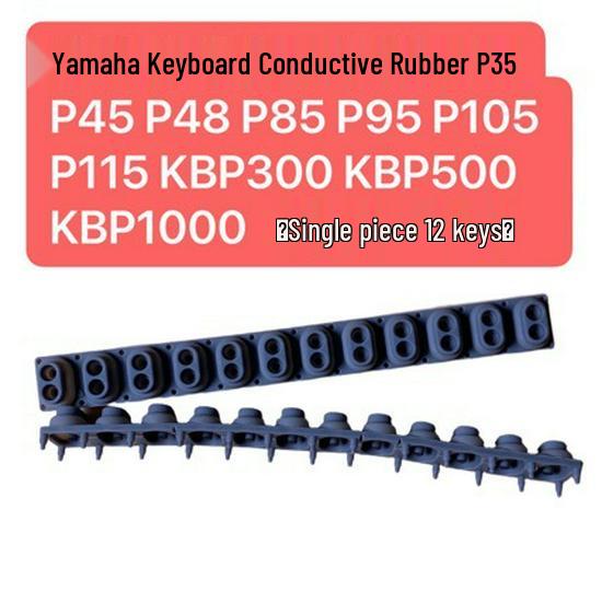 Yamaha Keyboard Conductive Rubber for Models P35/45/48/85/95/105/115/KBP300