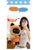 Large Greedy Cat Fishing Plush Doll - Perfect Gift for Kids
