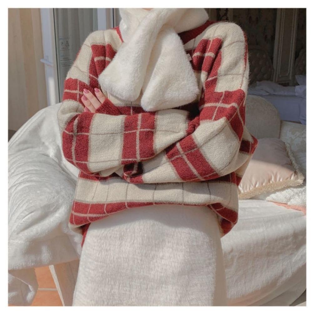 Short Skirt for Women In Autumn and Winter Sweet Mink Velvet Fashionable A-line Skirt Versatile Petite High-waisted Hip Skirt