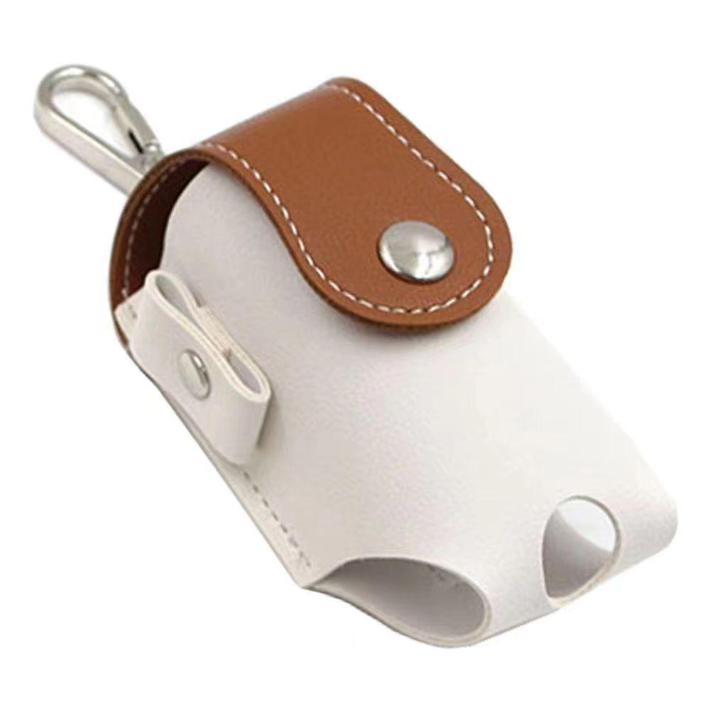 Portable Golf Bag Waterproof Leather Ball Bag Golf Small Fanny Bag Buckle Accessory Bag Lightweight