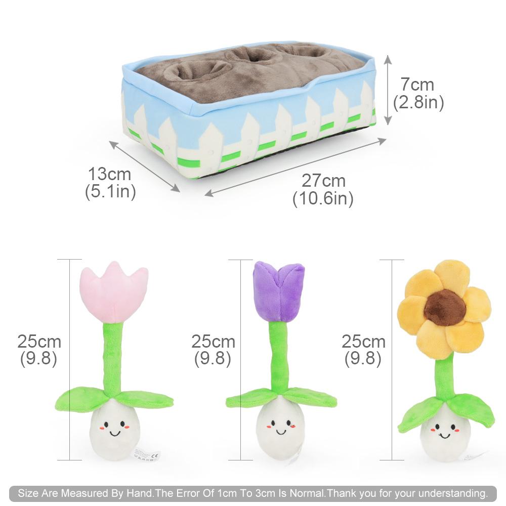 Flower Puzzle Pet Toy Nose Smell Training Slow Feeding Food Dog Toy