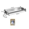 Stainless Steel Paper Towel Holder, Wall Mounted Paper Towel Dispenser Space