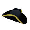 Cappello da Pirata Caraibico Regolabile Unisex Cappello con Emblema del Teschio Cappello da Pirata Cappello da Costume per Feste in Costume e Giochi di Ruolo