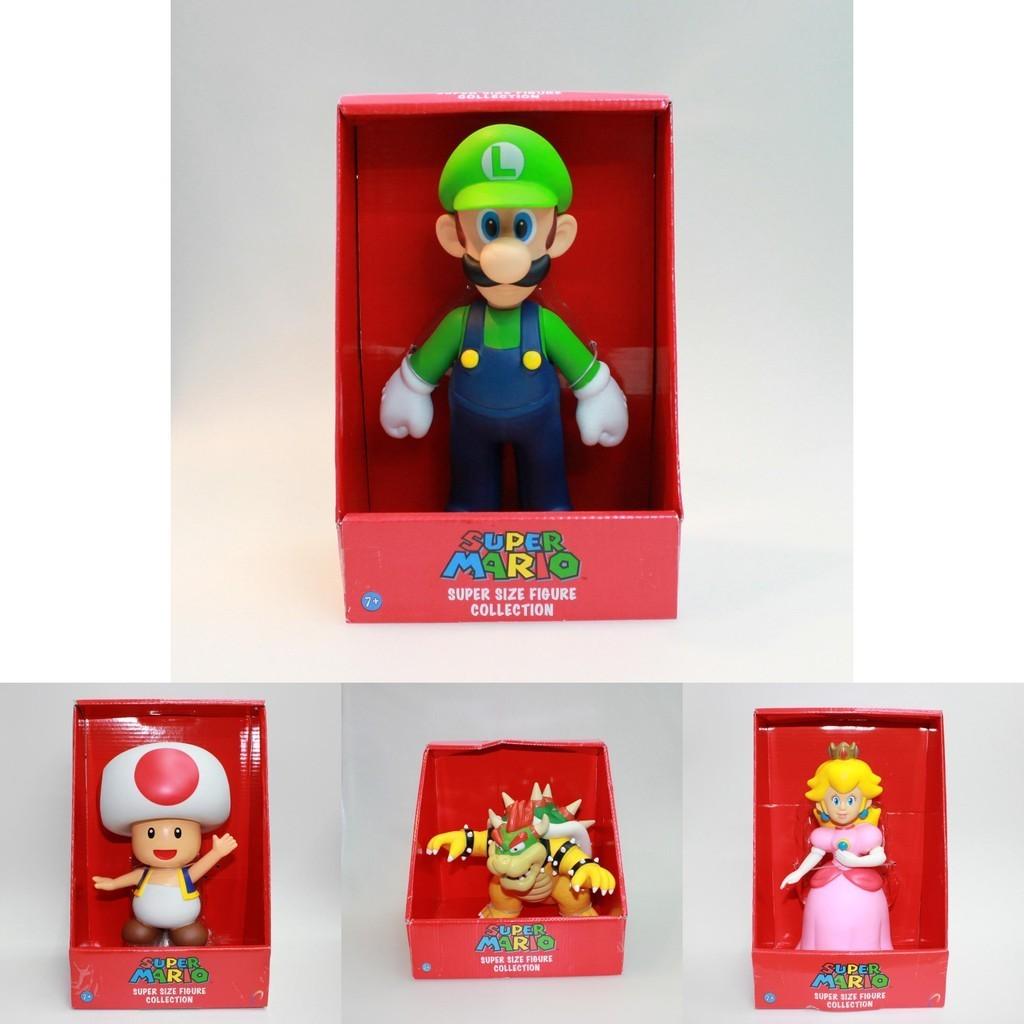 Wysokiej jakości figurki akcji Super Mario Bros 9-calowe z pudełkiem detalicznym