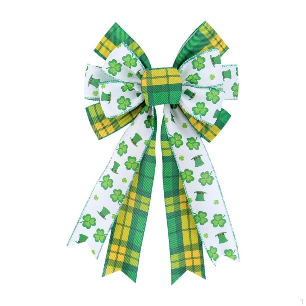 Crown From Saint-with Irish St. 'S Decor Polyester Outdoor Bowknot Tree Facing for Wall