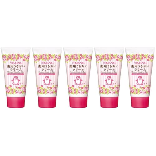 

Chuchu Baby Medicated Moisturizing Cream, 50g x 5 packs