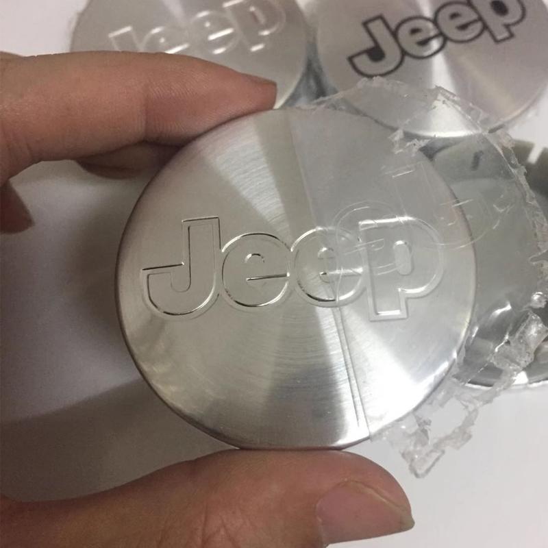 Pro Jeep 55mm Hliníková Slitina Logo Auta Krytka Středu Kola Příslušenství Nábojů Pro Jeep Grand Cherokee Wrangler JK Gladiator Compas