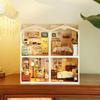 ROBOTIME Rolife 3D Puzzle Super Creator Warm Room DIY Miniature House (DW015B) | 1:24 Scale