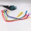 SaveSooo Kids' Braided Hair Extensions, Braid Clips, Kids' Hair Accessories, Kids' Hair Clips, Wigs, Braided Wig Clips (6 Colors, 2 of Each Color)