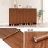 45CM PVC Wood Striped Self-Adhesive Wallpaper Background Wall Desk Cabinet Furniture Renovation Waterproof Sticker