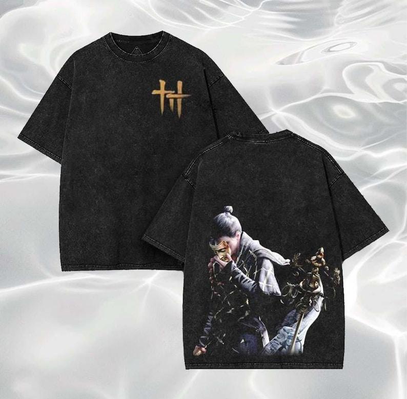 Where Winds Meet Washed T-shirt 2026 New Model personality Clothes shirt Year round clothing Retro Fashion Vintage Loose gift high quality