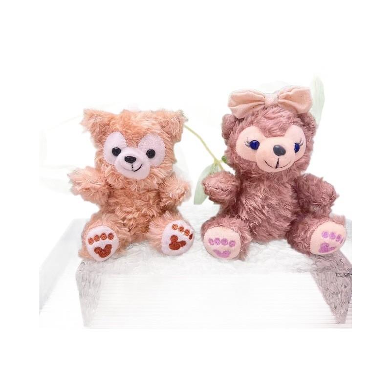 Cozy Cute And Sherry Rose Duffy Bear Plush Keychain Pendant Perfect For Accessories Bag