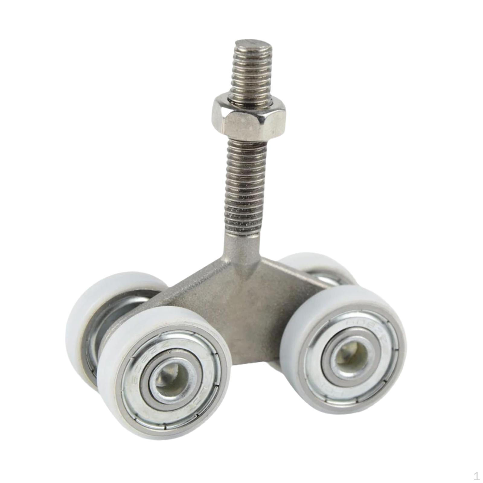 

Ролик для раздвижной двери Подвесная направляющая Колесо Промышленный Тяжелый Верхнего монтажа Амбарная Тележка Подвеска