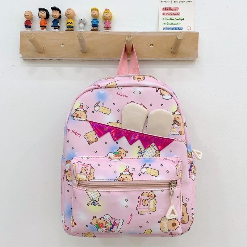 Rabbit Bag Ear Animal Kids Backpack Lightweight Breathable Preschoolers For