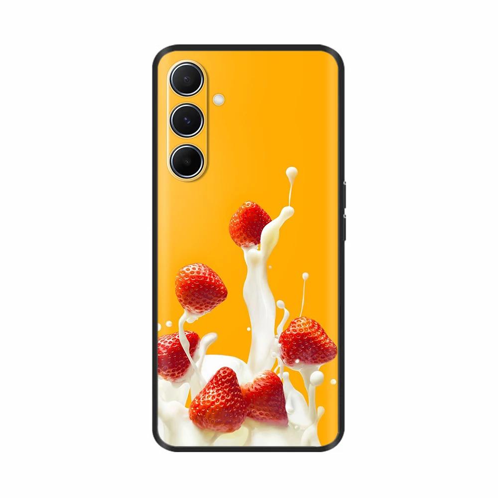 For Samsung Galaxy A56 Case Soft Silicone Funda For Samsung Galaxy A55 5G Case Sweet Painted Fashion Cartoon Lovely Phone Cover