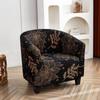 Ins Flower Club Bath Tub Armchairs Chair Covers Stretch Sofa Slipcover Removable Single Small Sofa Couch Cover Bar Counter