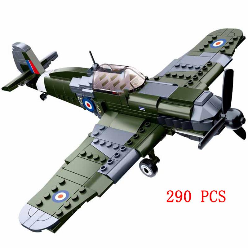 Sluban  Normandy Landings Ww2 Military Vehicle Bunker Artillery Building Blocks Germany UK US World War I Ii Army Tank Plane Sets