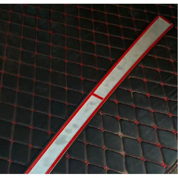 TundraFlow Chrome Trunk Sill Trim Guard for Toyota RAV4 2024 2025, Rear Bumper Topper Protector Cover Scuff